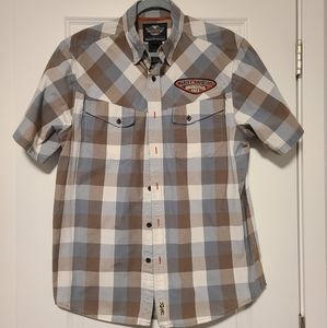 Harley Davidson button down